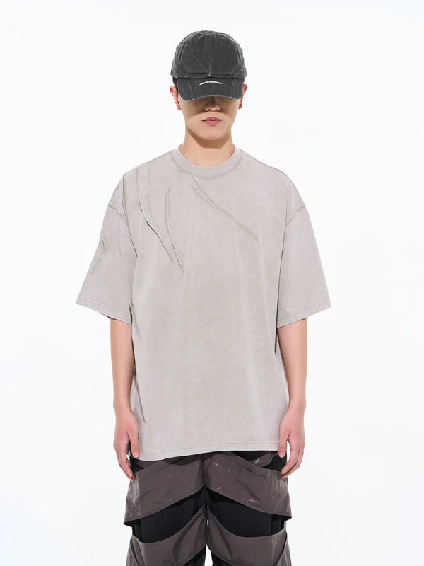 Asymmetrical Washed Tee