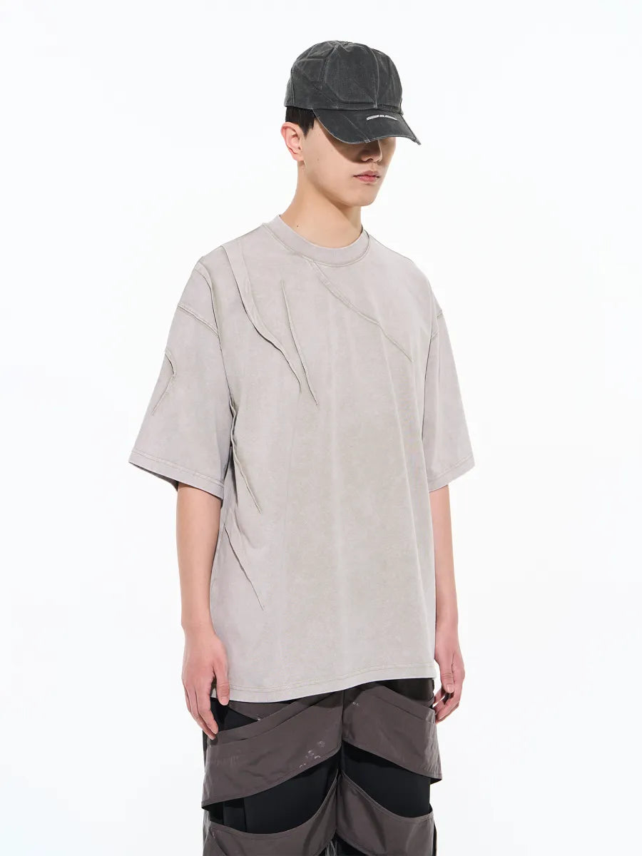 Asymmetrical Washed Tee