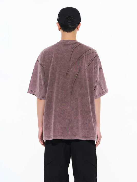 Asymmetrical Washed Tee