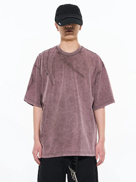 Asymmetrical Washed Tee