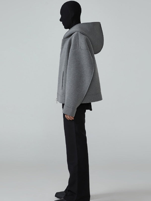 Structure Straight Zip-Up Hoodie