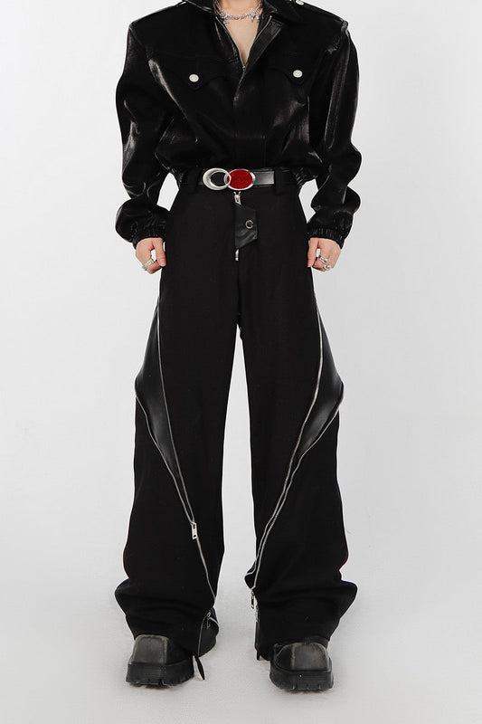 Leather Fusion Pants
