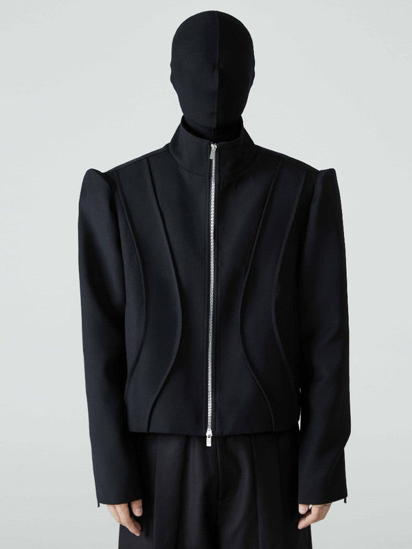 Structure Collar Jacket