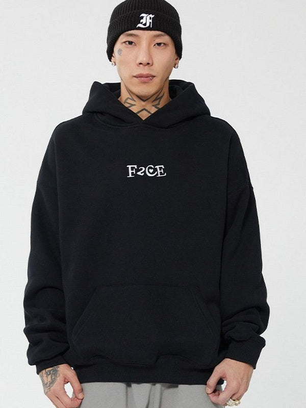 Foam Print Logo Hoodie