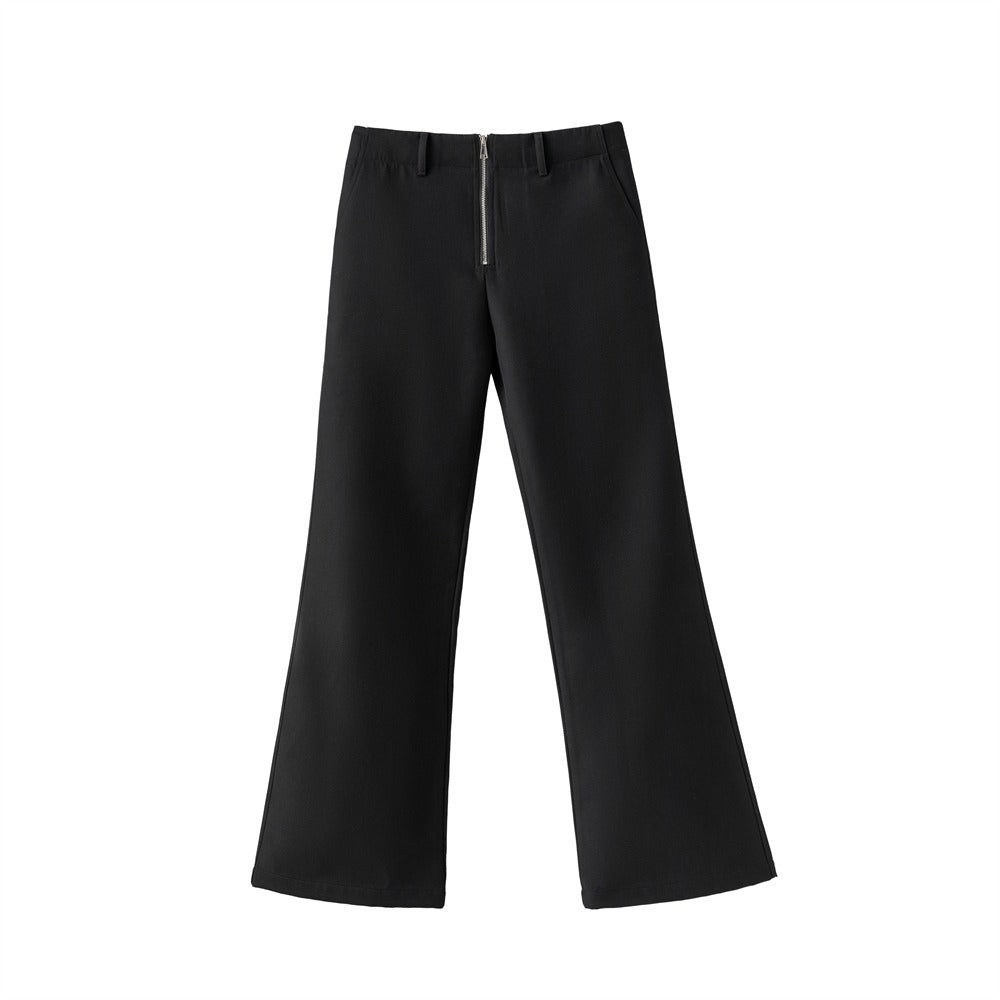 Straight Suit Trousers