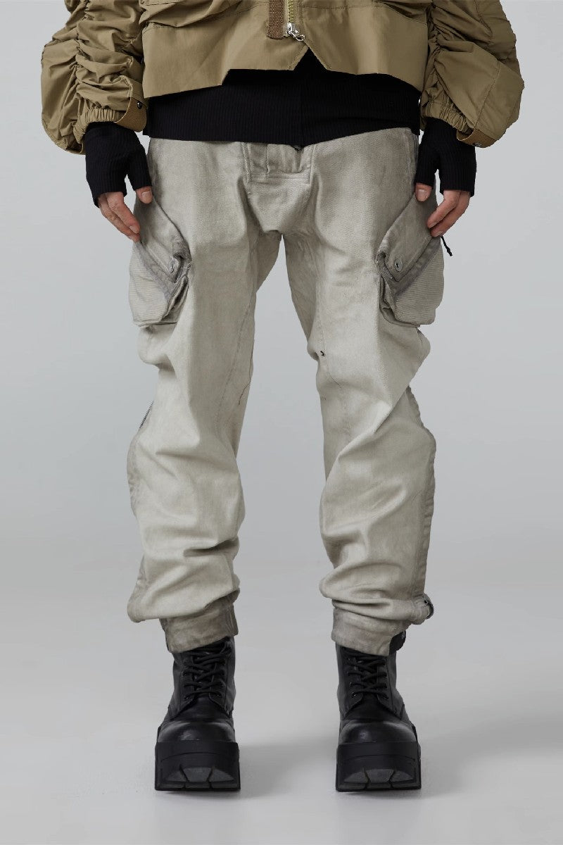 Wasteland Pockets Washed Trousers