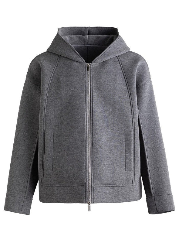 Structure Straight Zip-Up Hoodie