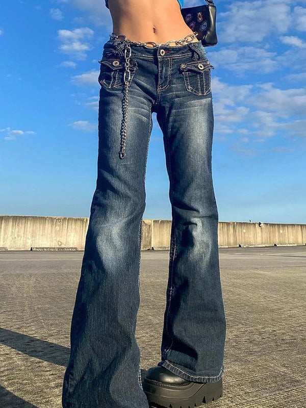 Vintage Bootcut Jeans - ASRO