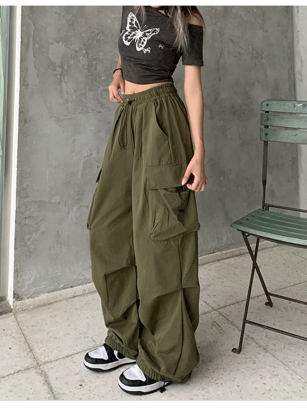 Oversized Parachute Pants - ASRO