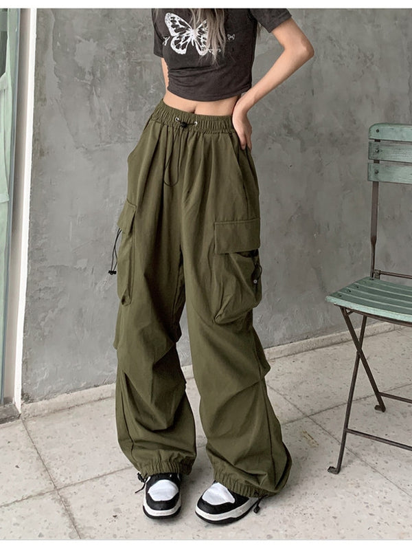 Oversized Parachute Pants - ASRO