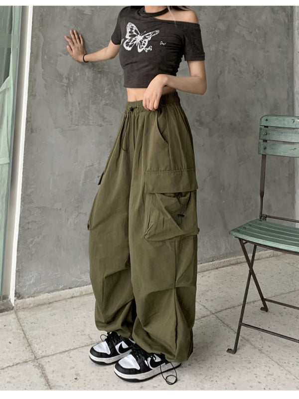 Oversized Parachute Pants - ASRO