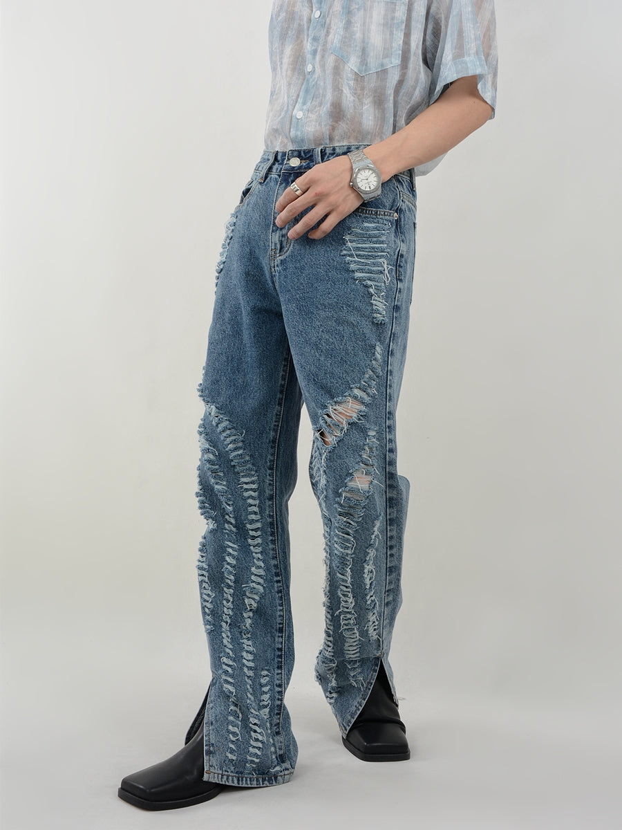 Rippled Wave Jeans - ASRO