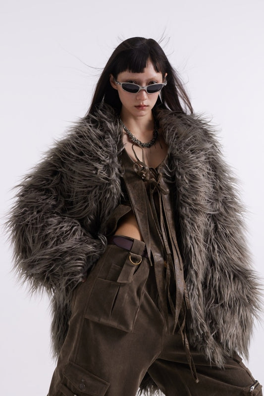 Reversible Fur Coat