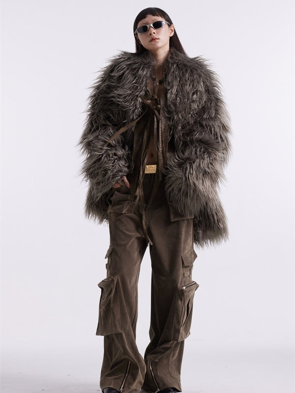 Reversible Fur Coat