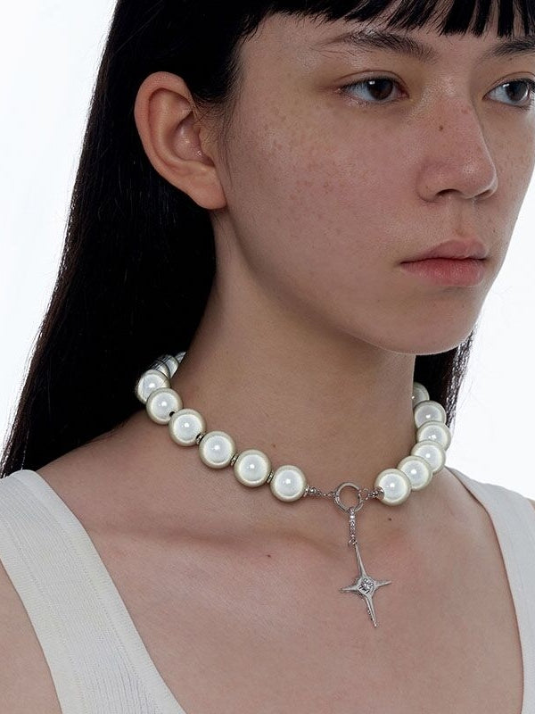 Pearl Star Necklace