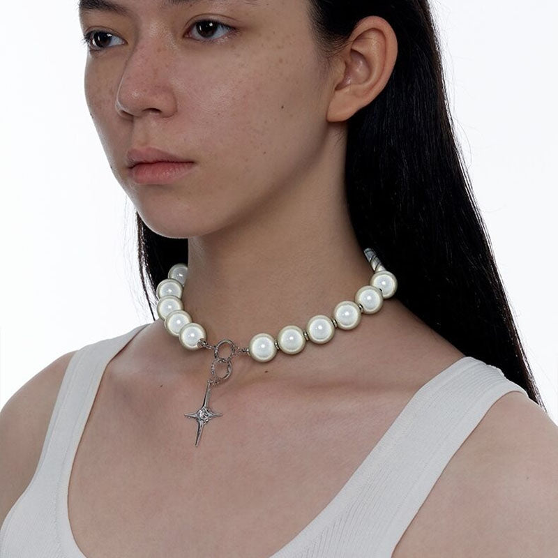 Pearl Star Necklace