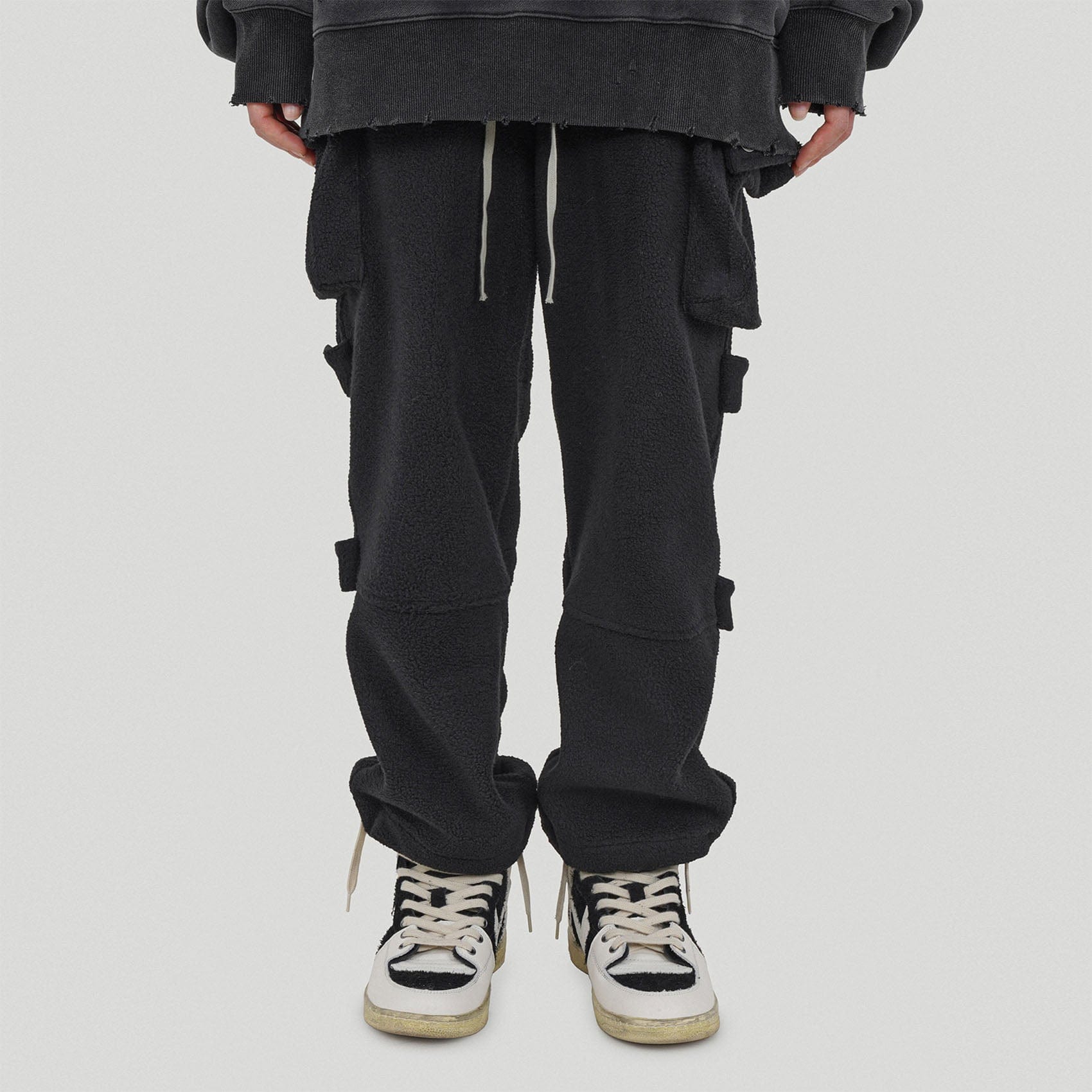 Fastener Fleece Pants