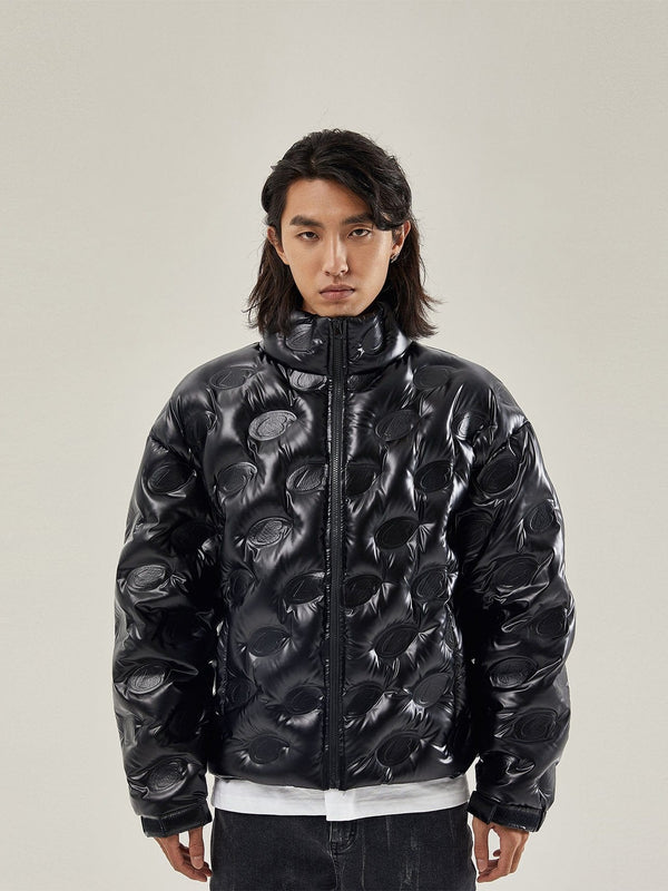 Embossed Down Jacket