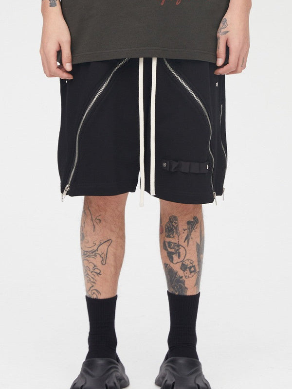 Zipper Logo Shorts