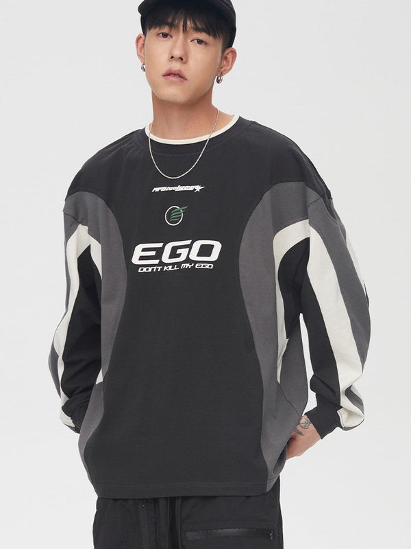Retro Stitching L/S Tee