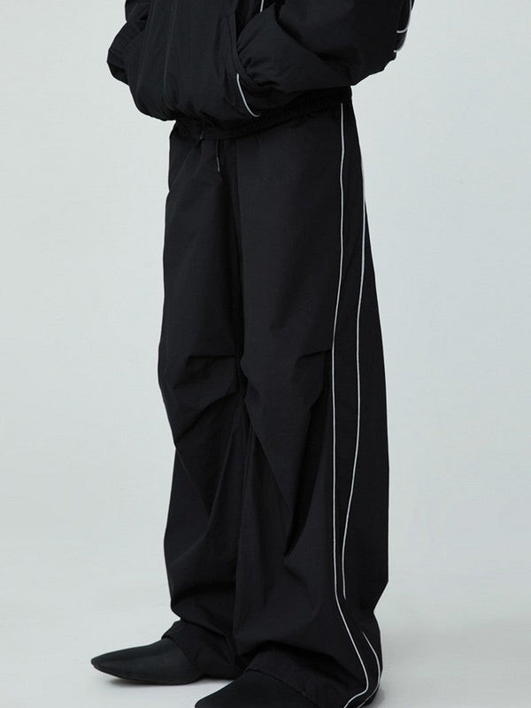 Reflective Oversized Track Pants