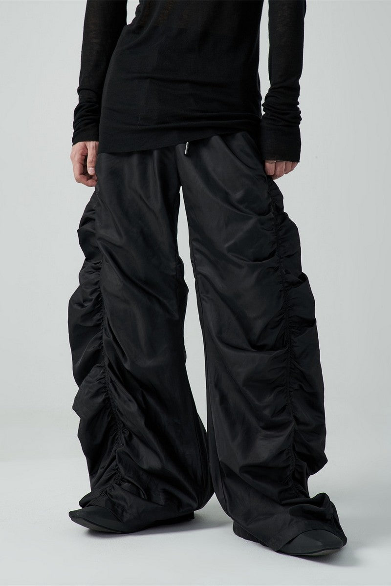 Pleated Oversized Trousers