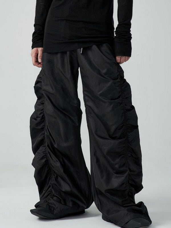 Pleated Oversized Trousers