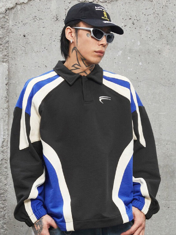 Embroidered Logo L/S Polo Shirt