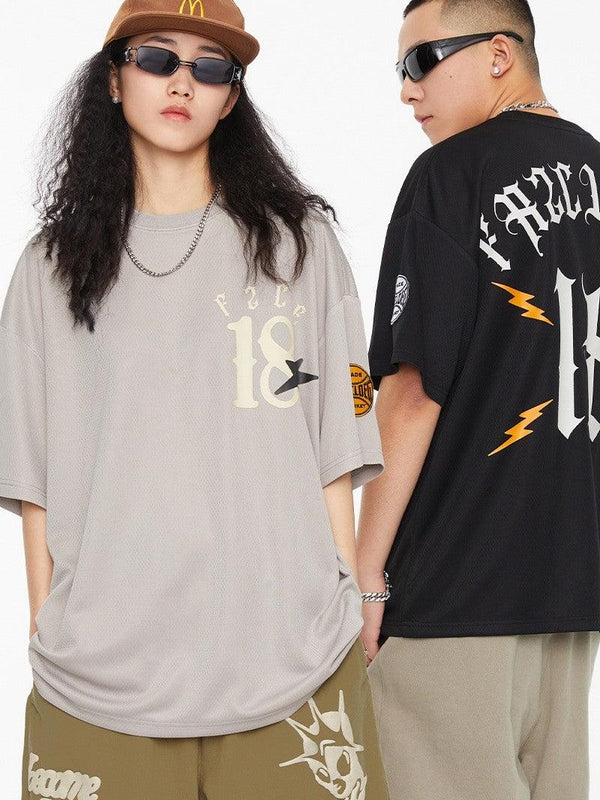 Logo Star Print Tee