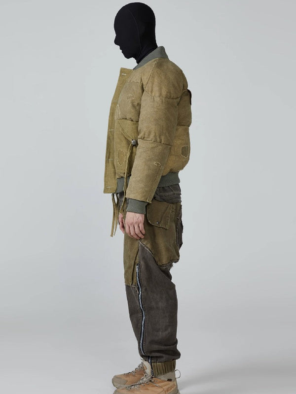 Wasteland Distressed Down Jacket