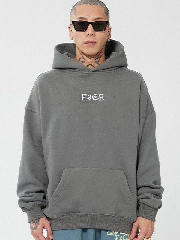 Foam Print Logo Hoodie