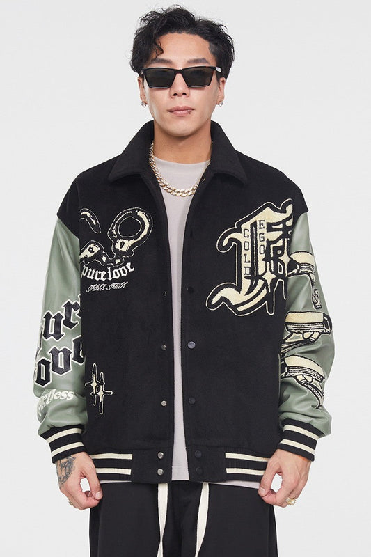 Handcuffs Varsity Jacket