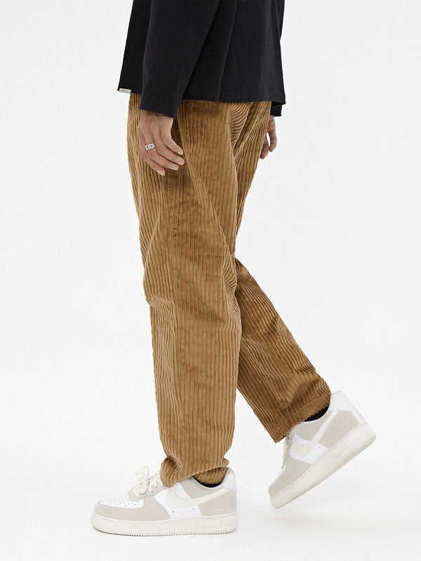 Corduroy Classic Straight Pants