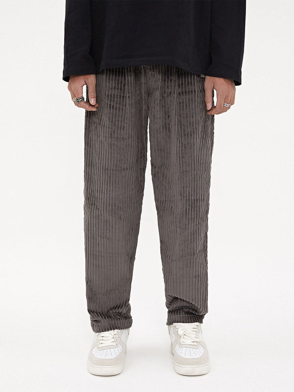 Corduroy Classic Straight Pants