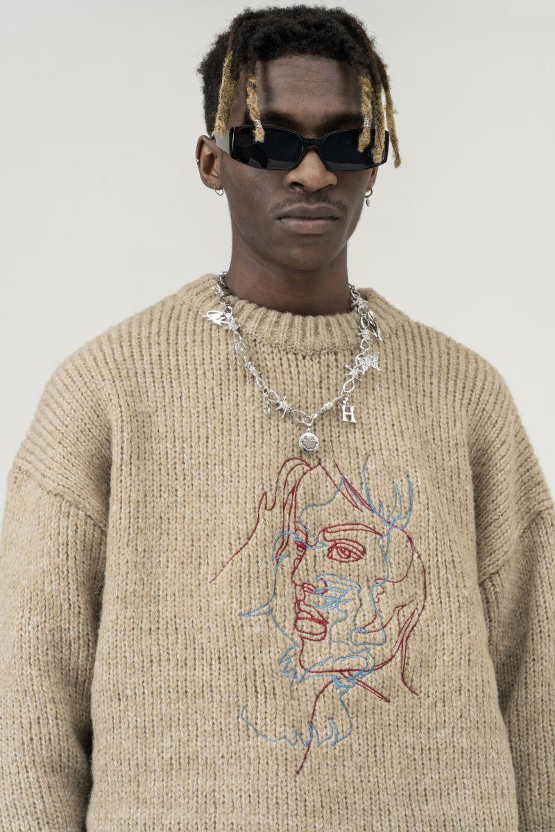 Lovers Faces Sweater