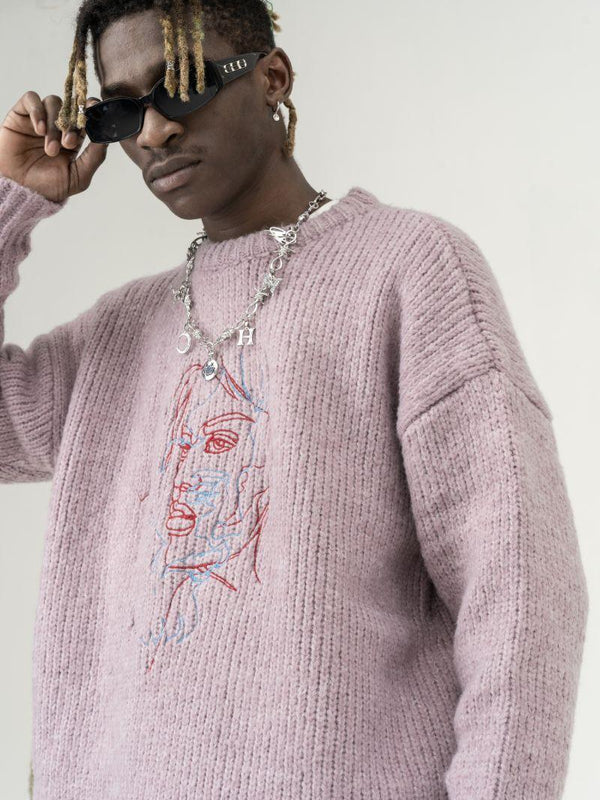 Lovers Faces Sweater