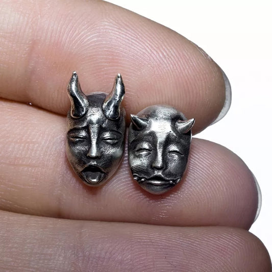 Silver Gothic Earrings - ASRO