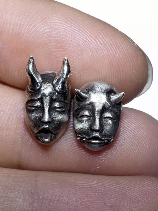 Silver Gothic Earrings - ASRO