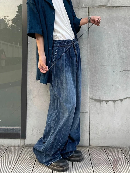 Vintage Stripe Jeans - ASRO