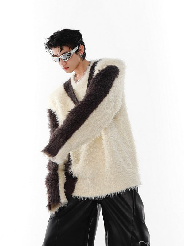 Irregular Mohair Sweater