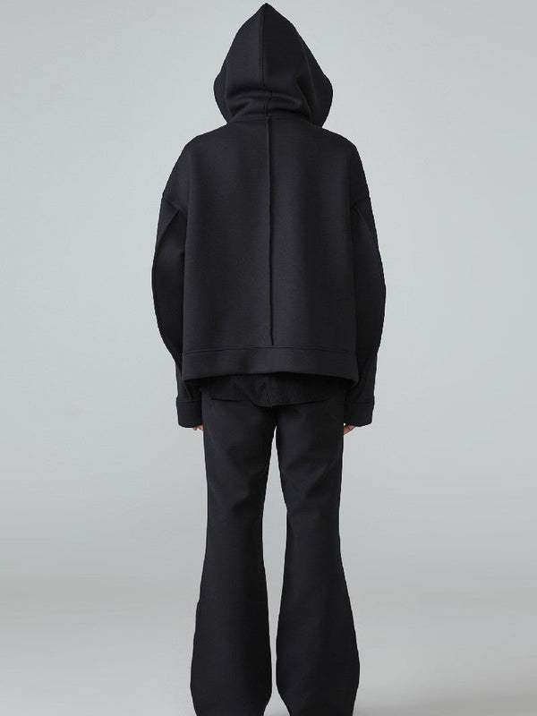 Structure Straight Zip-Up Hoodie