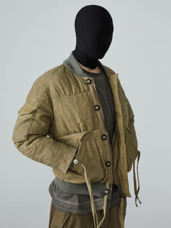 Wasteland Distressed Down Jacket