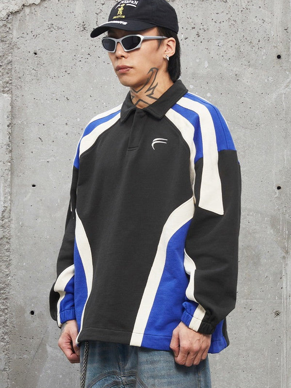 Embroidered Logo L/S Polo Shirt