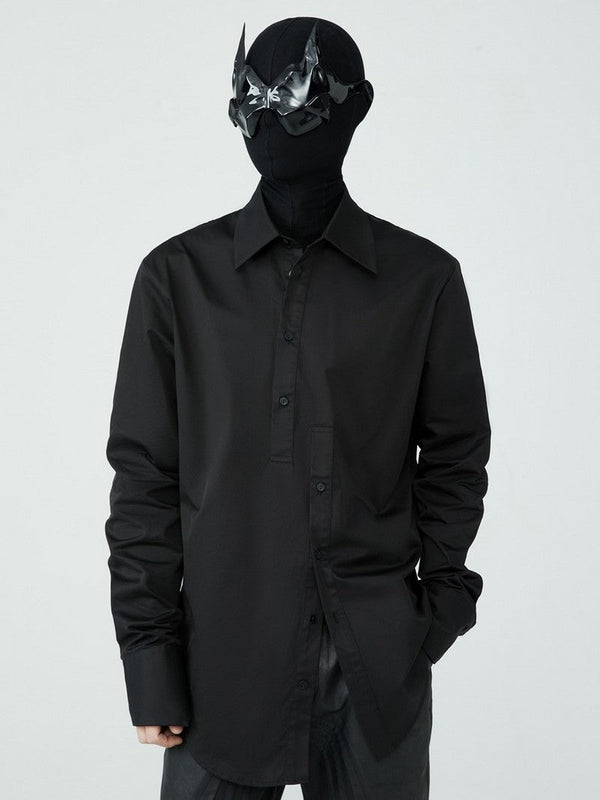 Irregular Button Up Shirt