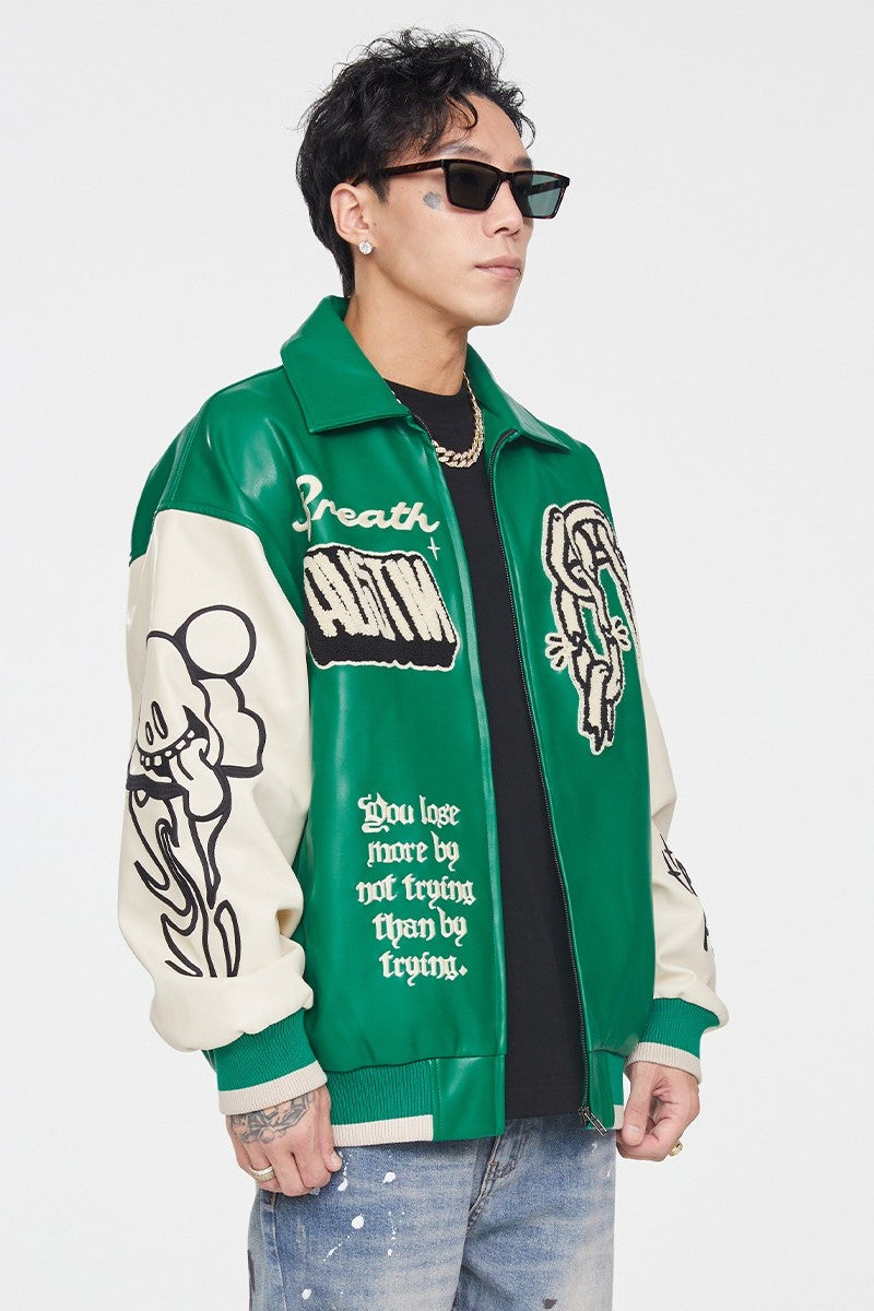 Chains Varsity Jacket