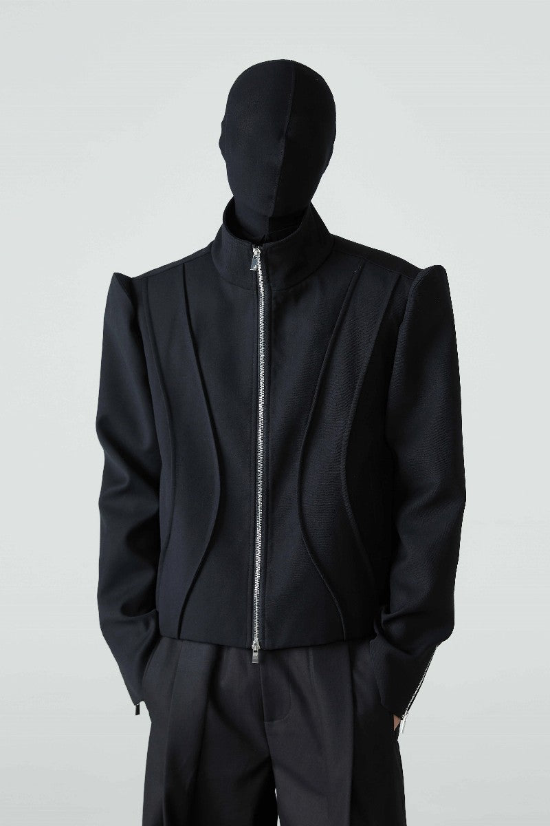 Structure Collar Jacket