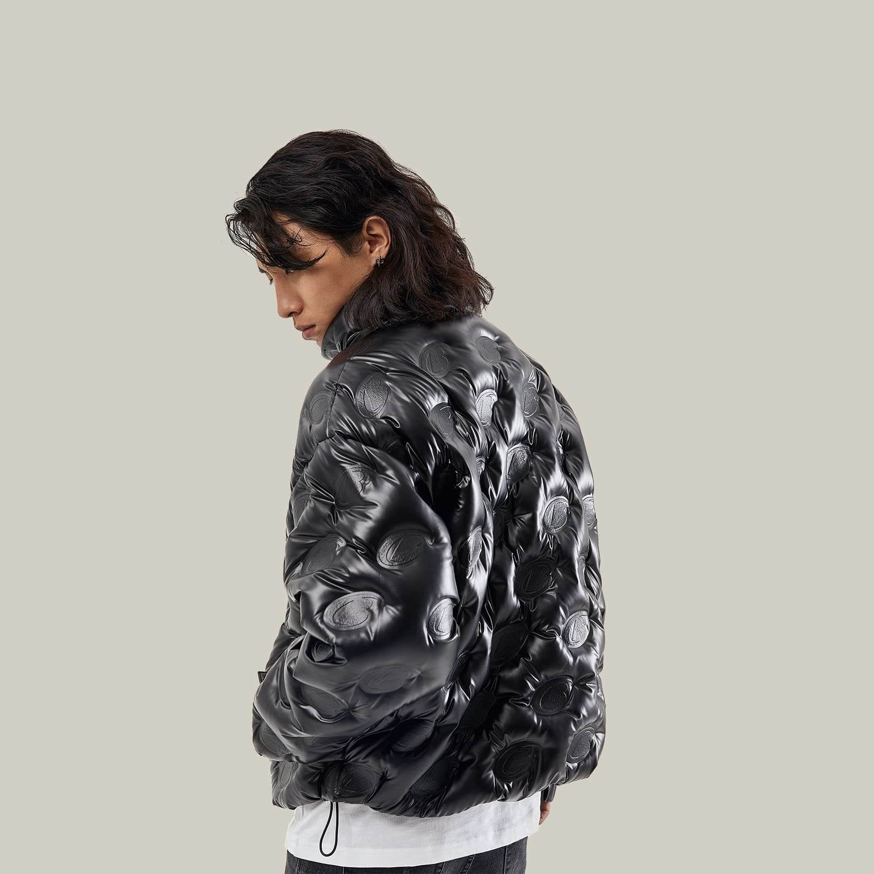 Embossed Down Jacket