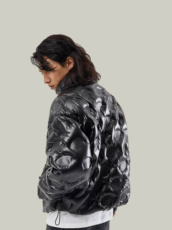 Embossed Down Jacket