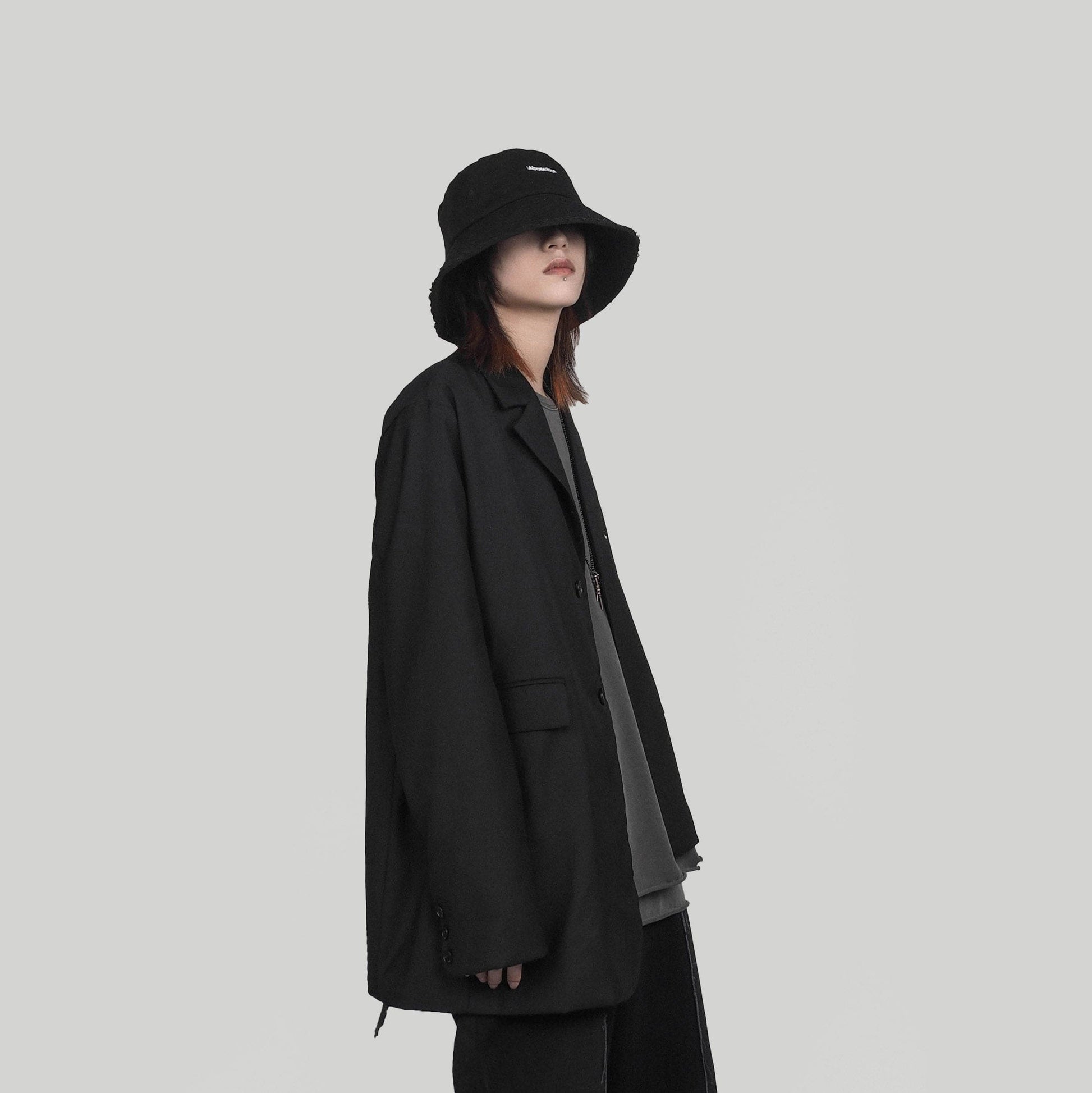 Asymmetrical Suit Jacket