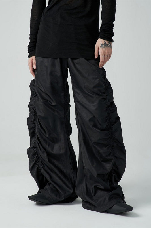 Pleated Oversized Trousers